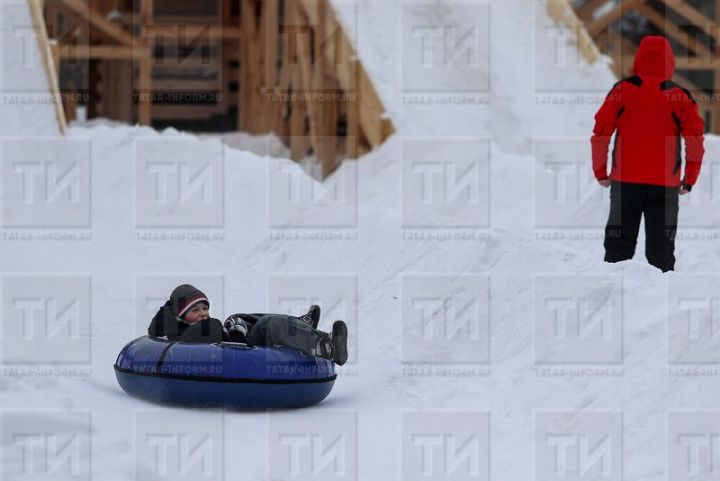 Яшүсмер «ватрушка»да шуганда үлгән