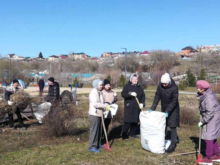 Арчаның Казансу паркында өмә үтте