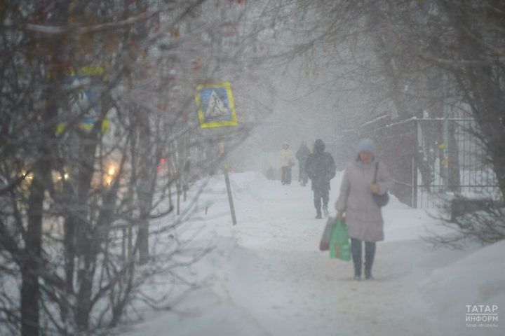 Татарстанда буран көтелә