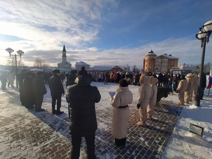 Махсус хәрби операциядә һәлак булган якташларыбыз истәлегенә Арчада һәйкәл ачылды