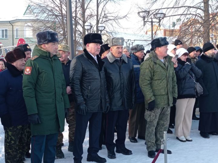 Махсус хәрби операциядә һәлак булган якташларыбыз истәлегенә Арчада һәйкәл ачылды