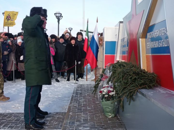 Махсус хәрби операциядә һәлак булган якташларыбыз истәлегенә Арчада һәйкәл ачылды