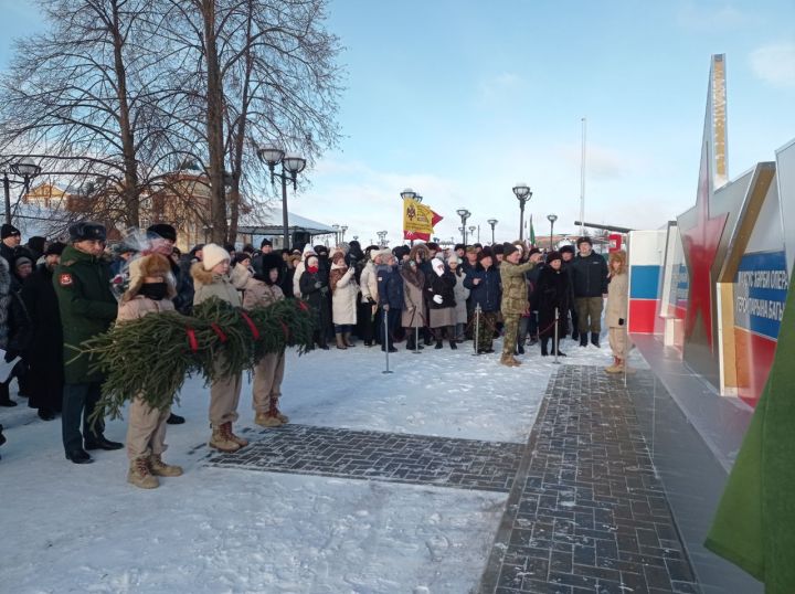 Махсус хәрби операциядә һәлак булган якташларыбыз истәлегенә Арчада һәйкәл ачылды