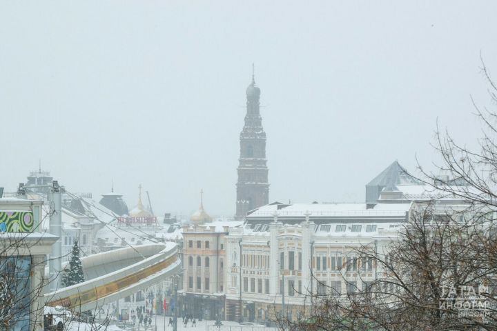 Бүген Татарстанда -16 градуска кадәр салкын һәм кар көтелә