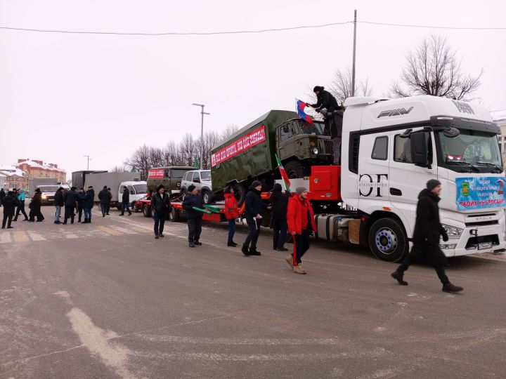 Арчадан гуманитар колоннаны озаттылар