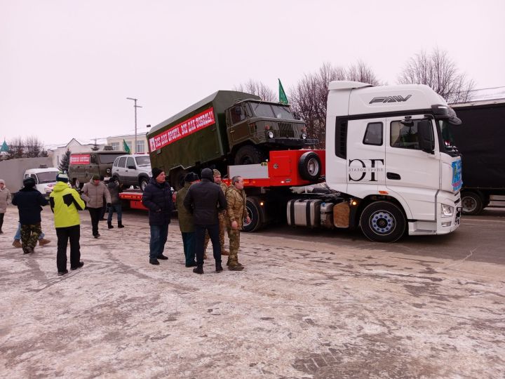Арчадан гуманитар колоннаны озаттылар