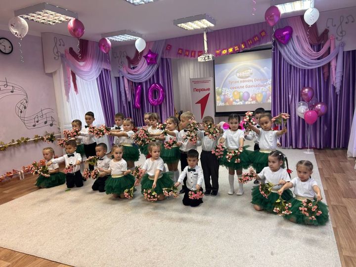 “Күбәләк” балалар бакчасына 10 яшь