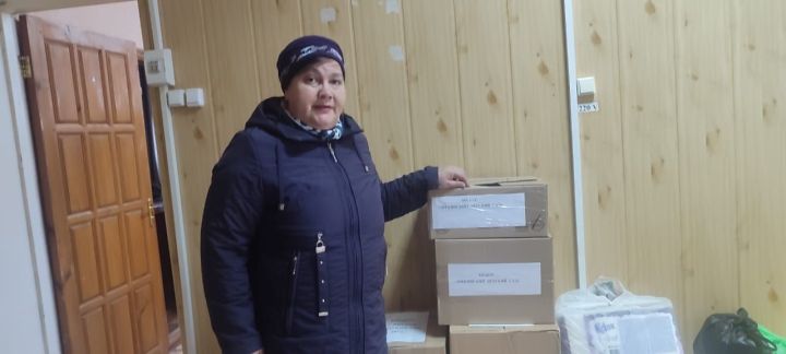 Район мәктәпләре, балалар бакчалары коллективлары 1,3 миллионнан артык сумлык гуманитар ярдәм җыйды