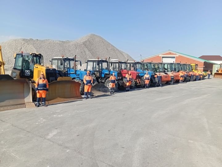 “Татавтодор” ширкәтенең Арча филиалында техник карау узды