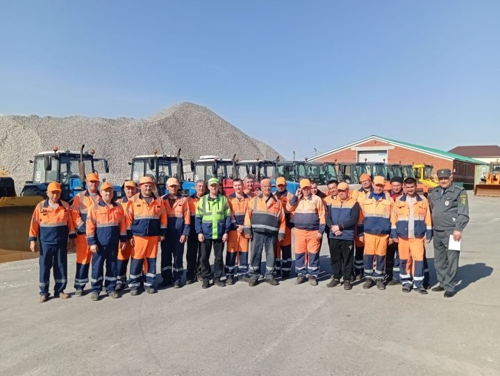 “Татавтодор” ширкәтенең Арча филиалында техник карау узды