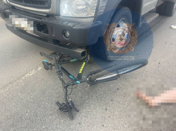 Арча районында  ГАЗ автомобиле  велосипедчы хатынны бәрдерә