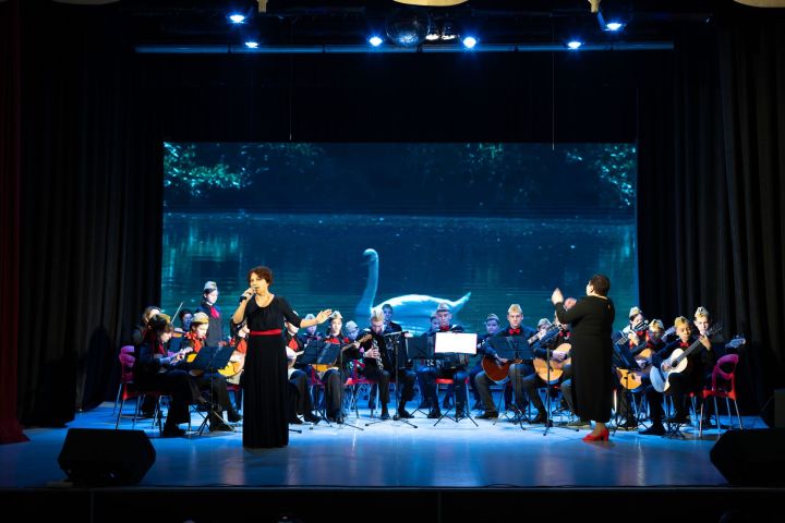 В Арском районном Доме культуры прошел отчетный благотворительный концерт Арской детской школы искусств