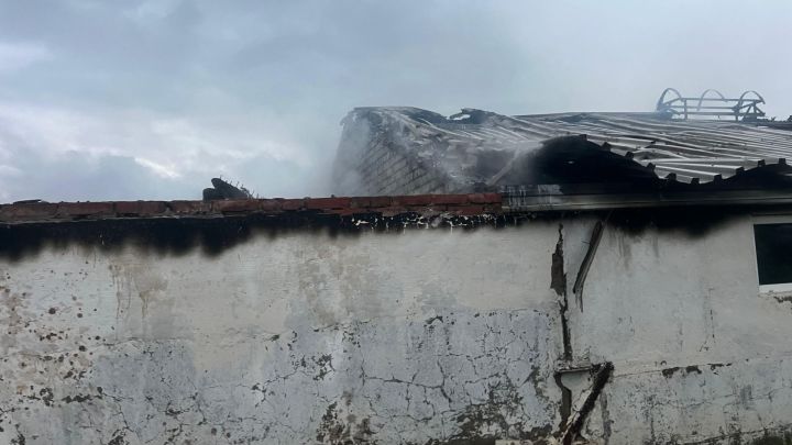 Арчада ике урында яшен сугып янгын чыккан