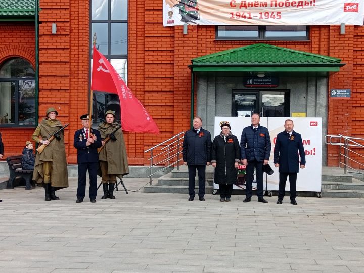 Җиңү поезды Арчага килде: хәтер, горурлык һәм бердәмлек бәйрәм