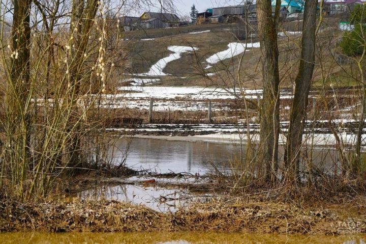 Татарстан елгаларында язгы ташу: су дәрәҗәсе тиз арта