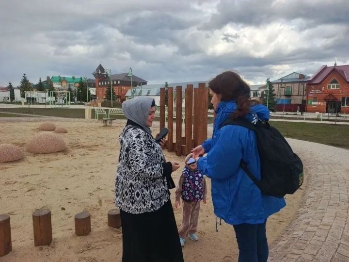 Арчада волонтерлар җәмәгать киңлекләрен сайлау буенча акция уздырды
